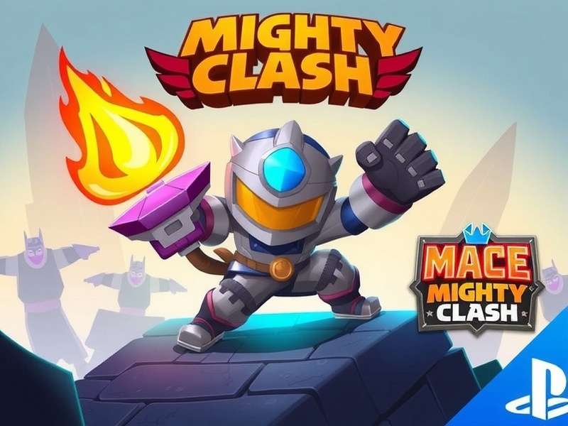 Mace Mighty Clash Main Character Mace Mighty Clash Game Hero